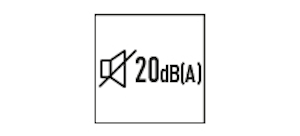 Funcionamiento supersilencioso desde 20 dB(A) El confort no depende solo de la temperatura, también del ruido. Este equipo ofrece un funcionamiento supersilencioso, con una presión sonora en la unidad interior de 37 / 26 / 20 dB(A) en modo frío y 36 / 27 / 24 dB(A) en modo calor.  Gracias a su bajo nivel sonoro de hasta 20 dB(A), es una opción ideal para dormitorios, habitaciones infantiles, despachos, salas de estudio o zonas de descanso, donde se busca mantener una temperatura agradable sin molestias acústicas.